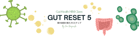 GUT RESET 5 〜腸内細菌の整え方5ステップ〜