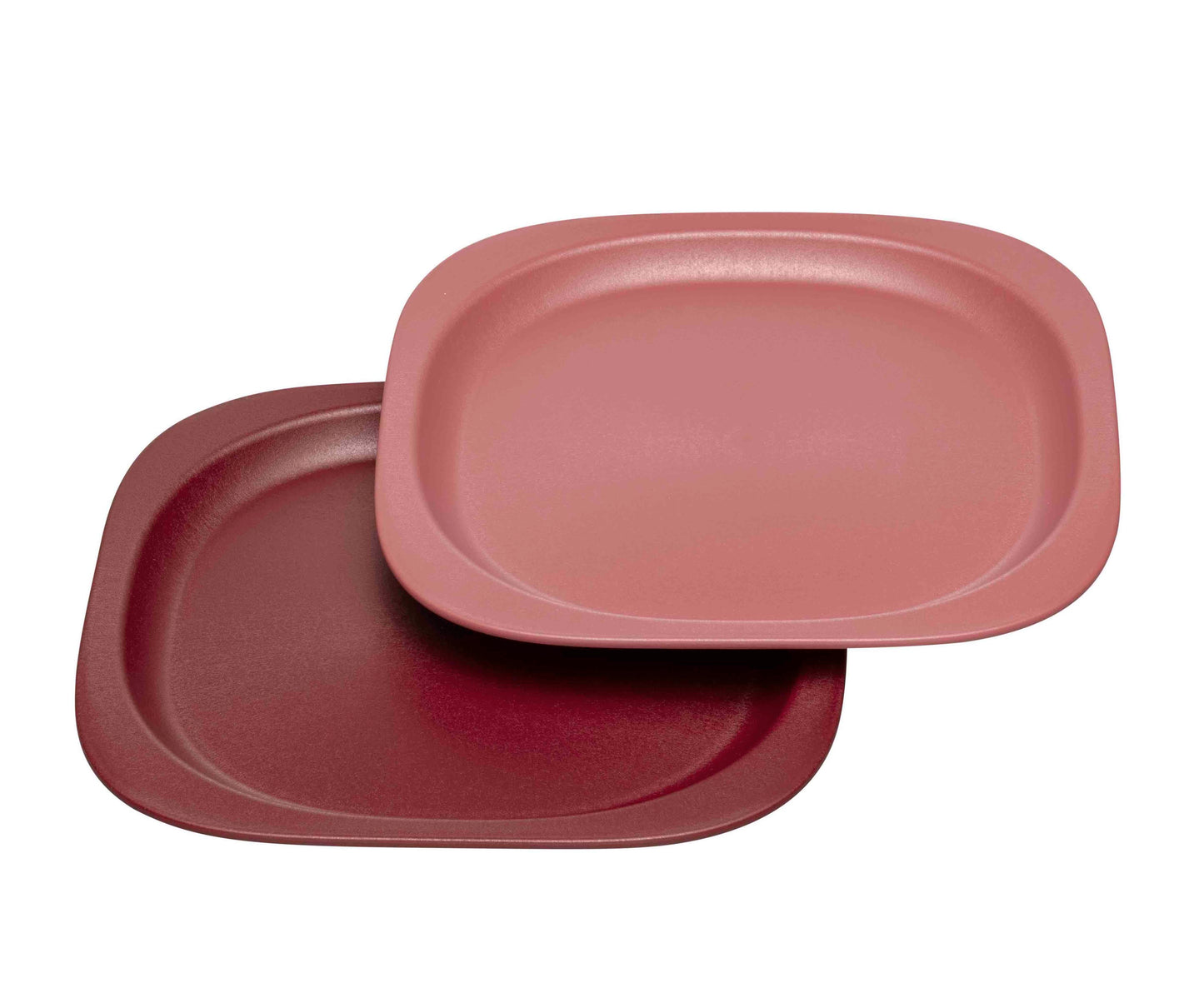 プレート ワインレッド